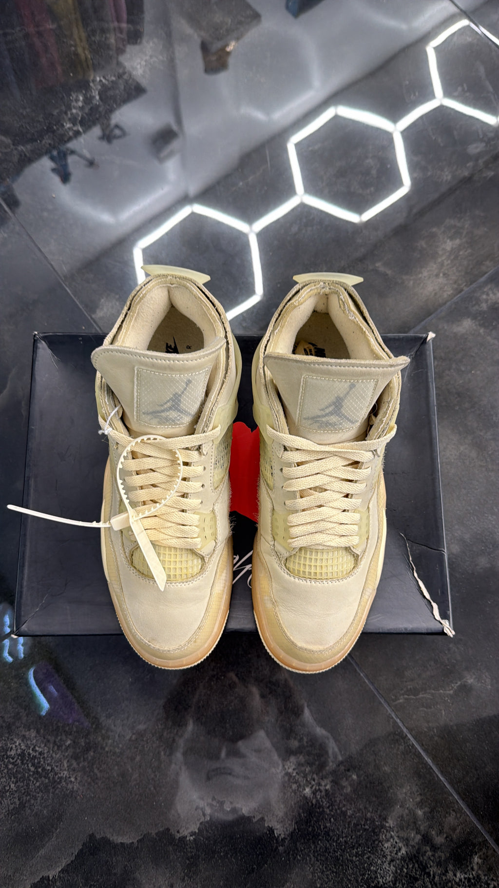 Jordan 4 Retro Off-White Sail (Women’s)