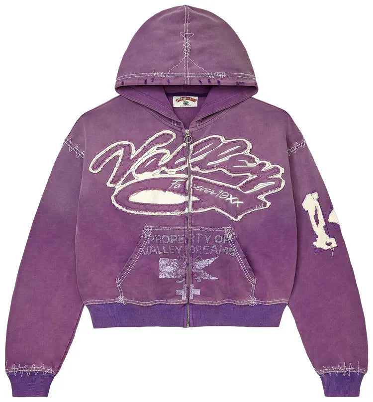 Vale Forever Religion Zip Up ‘Purple’