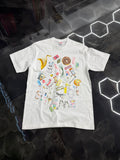 White Supreme Trash Tee