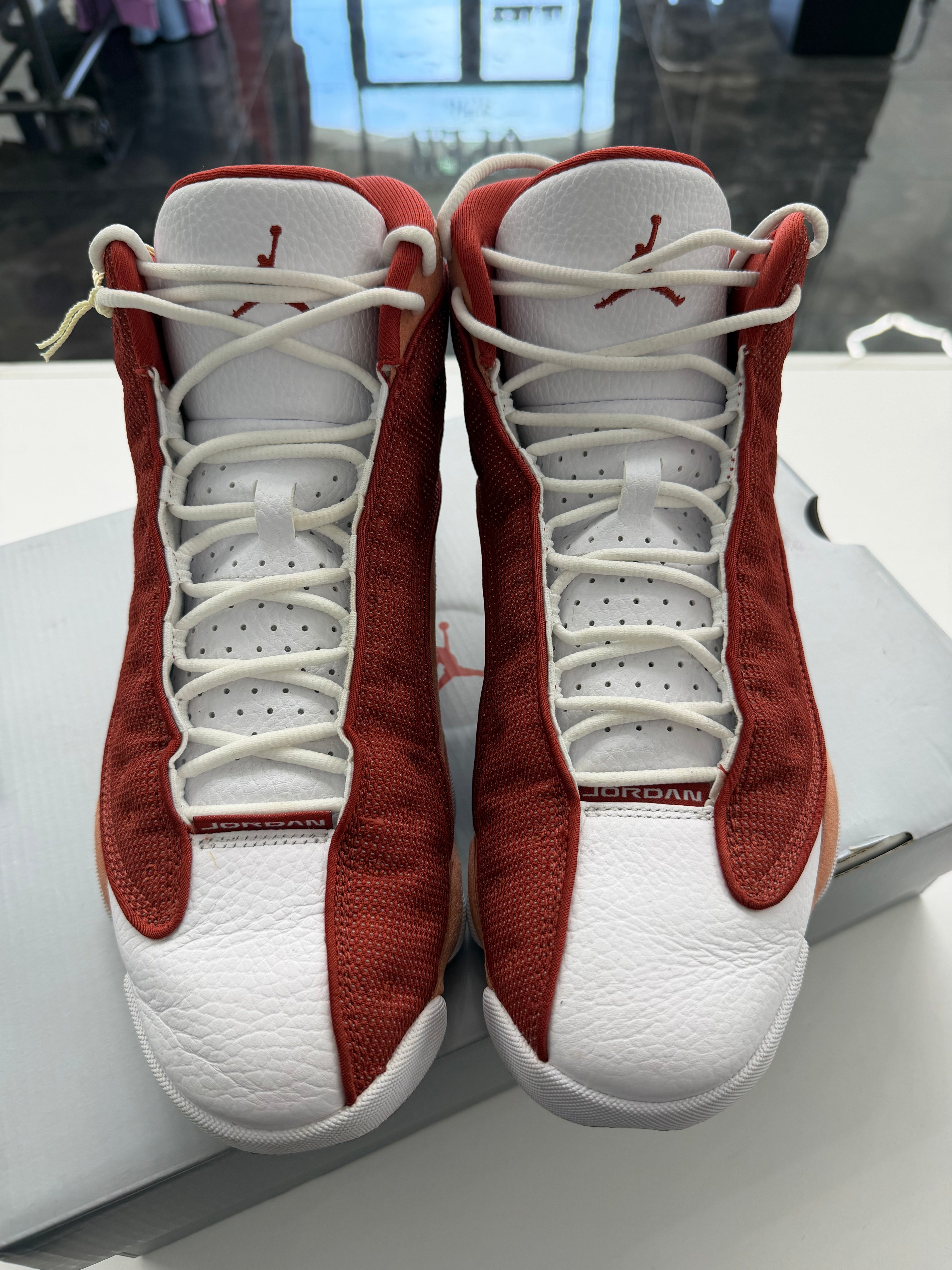 Jordan 13 Retro Dune Red