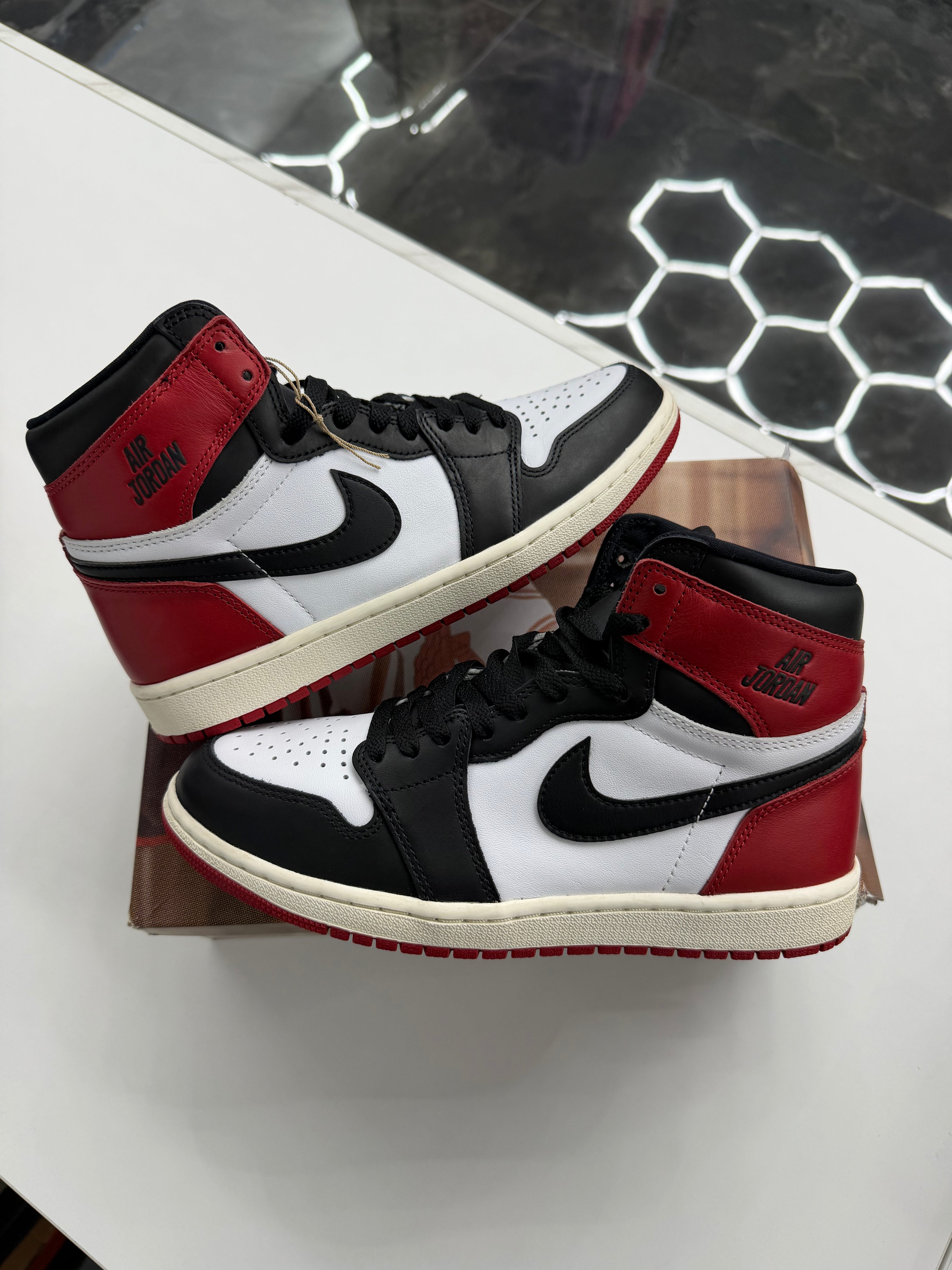 Jordan 1 Retro High OG Black Toe Reimagined