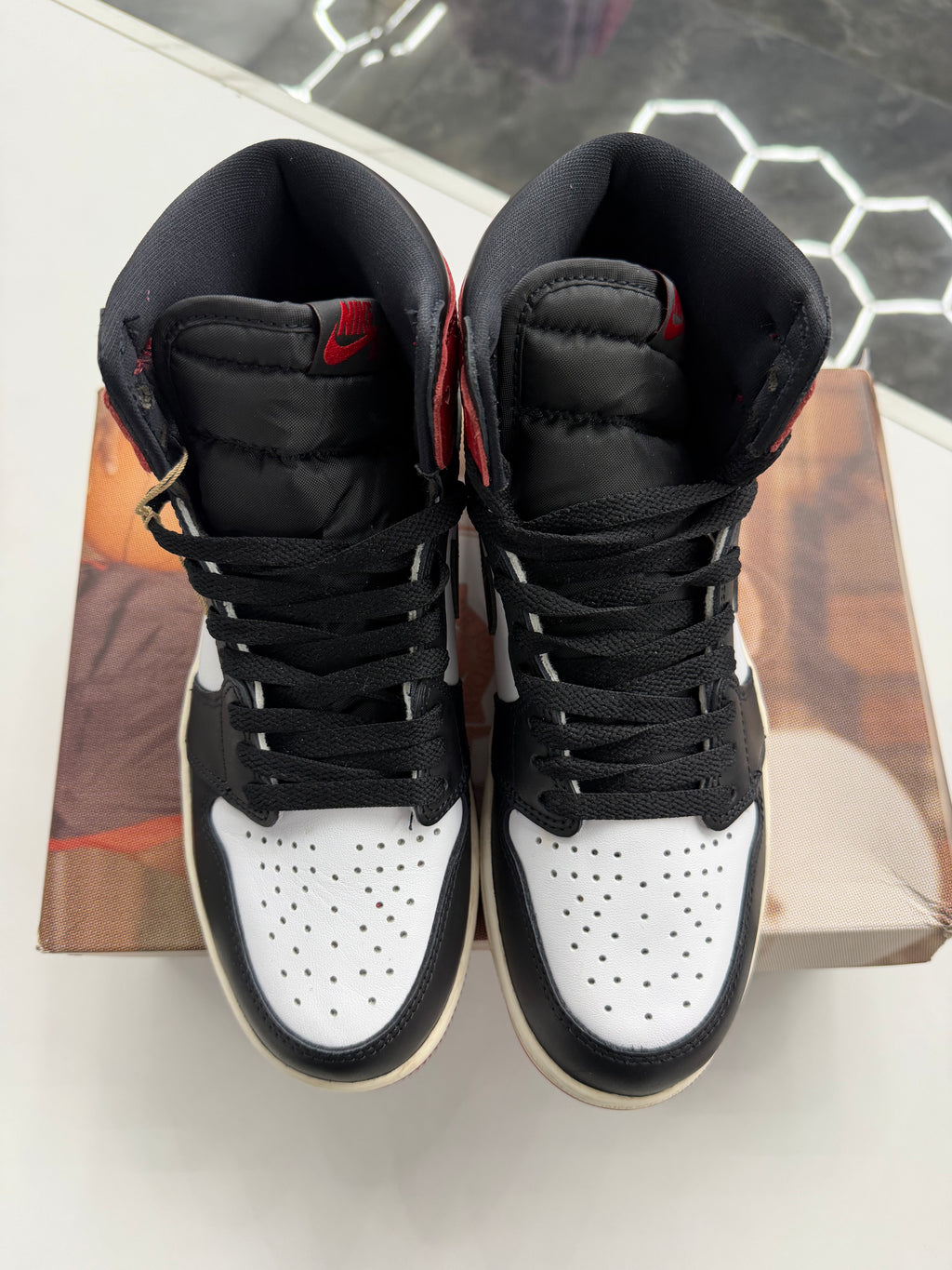 Jordan 1 Retro High OG Black Toe Reimagined