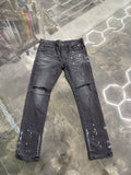 Purple jeans P001 low-rise skinny