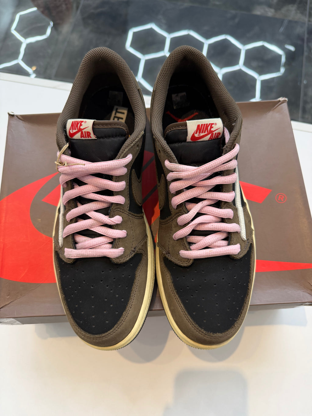 Jordan 1 Retro Low OG SP Travis Scott Mocha