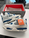 Jordan 4 Retro Military Blue (2024) (NO BOX LID)