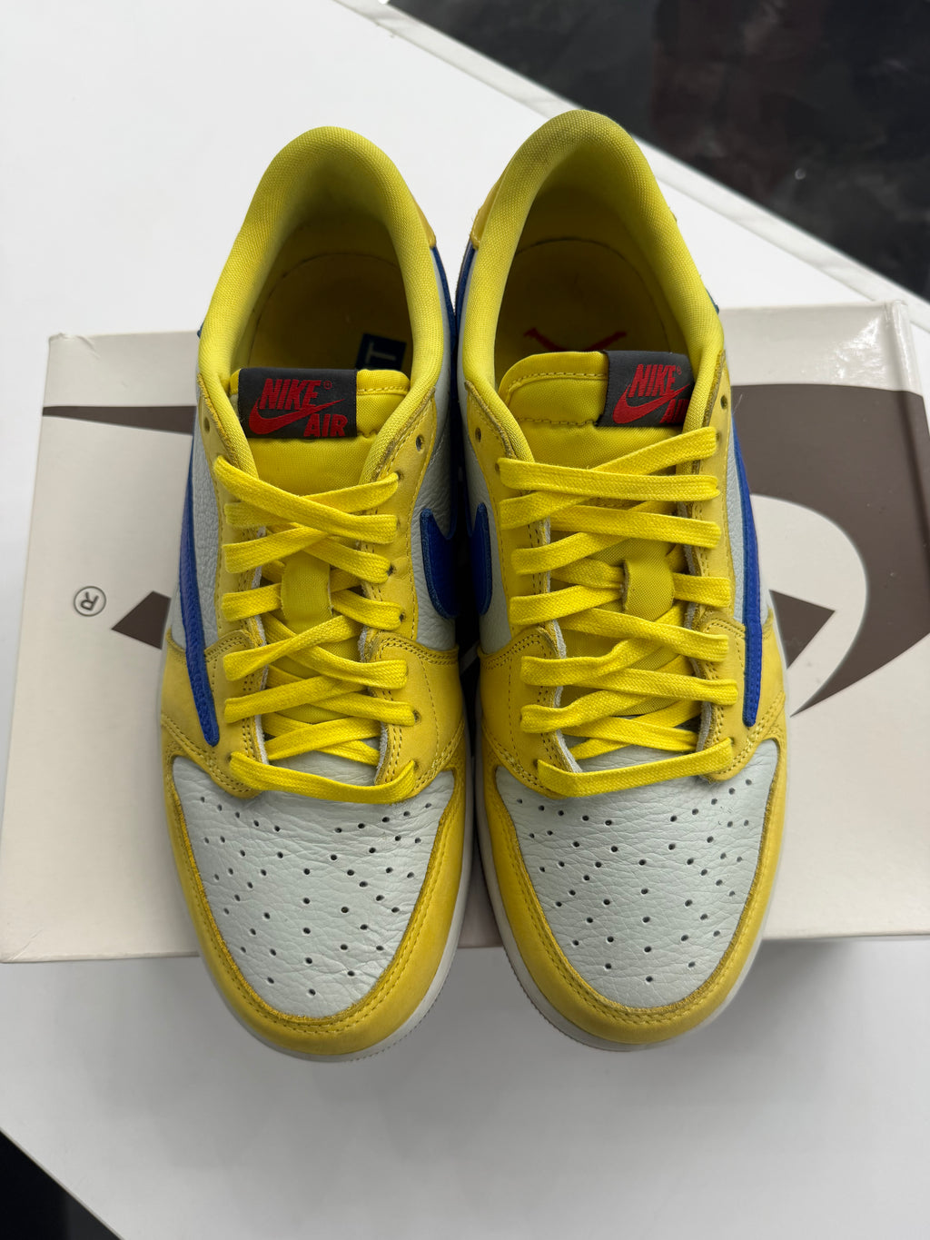 Jordan 1 Retro Low OG SP Travis Scott Canary (Women’s)