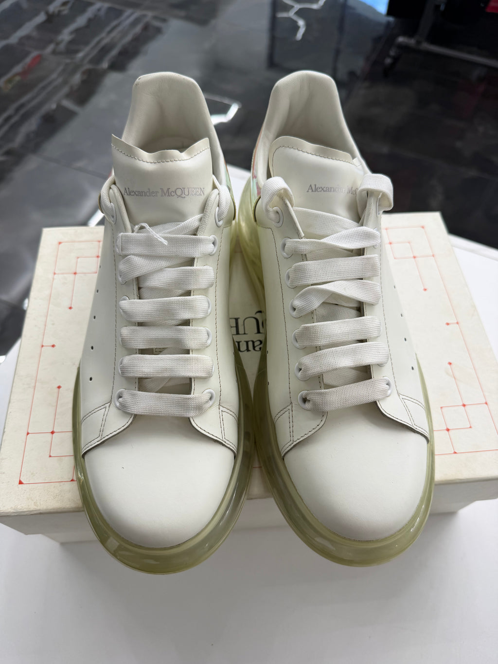 Alexander McQueen Oversized Clear Sole Multicolor