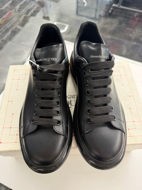 Alexander McQueen Oversized Black Shiny Sole