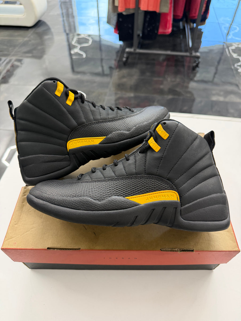 Jordan 12 Retro Black Taxi