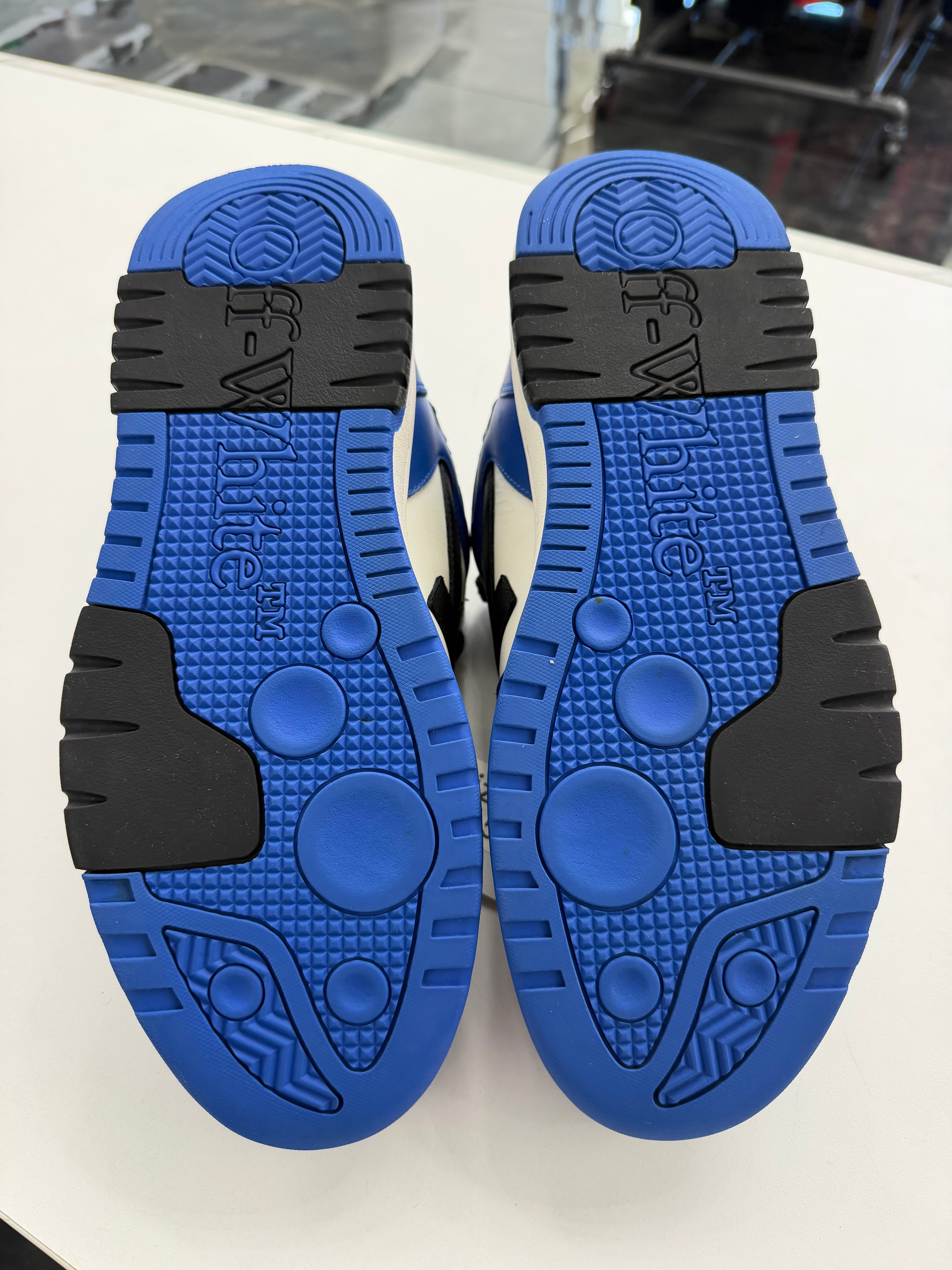 Off-White Out Of Office sneakers in blue (NO BOX)
