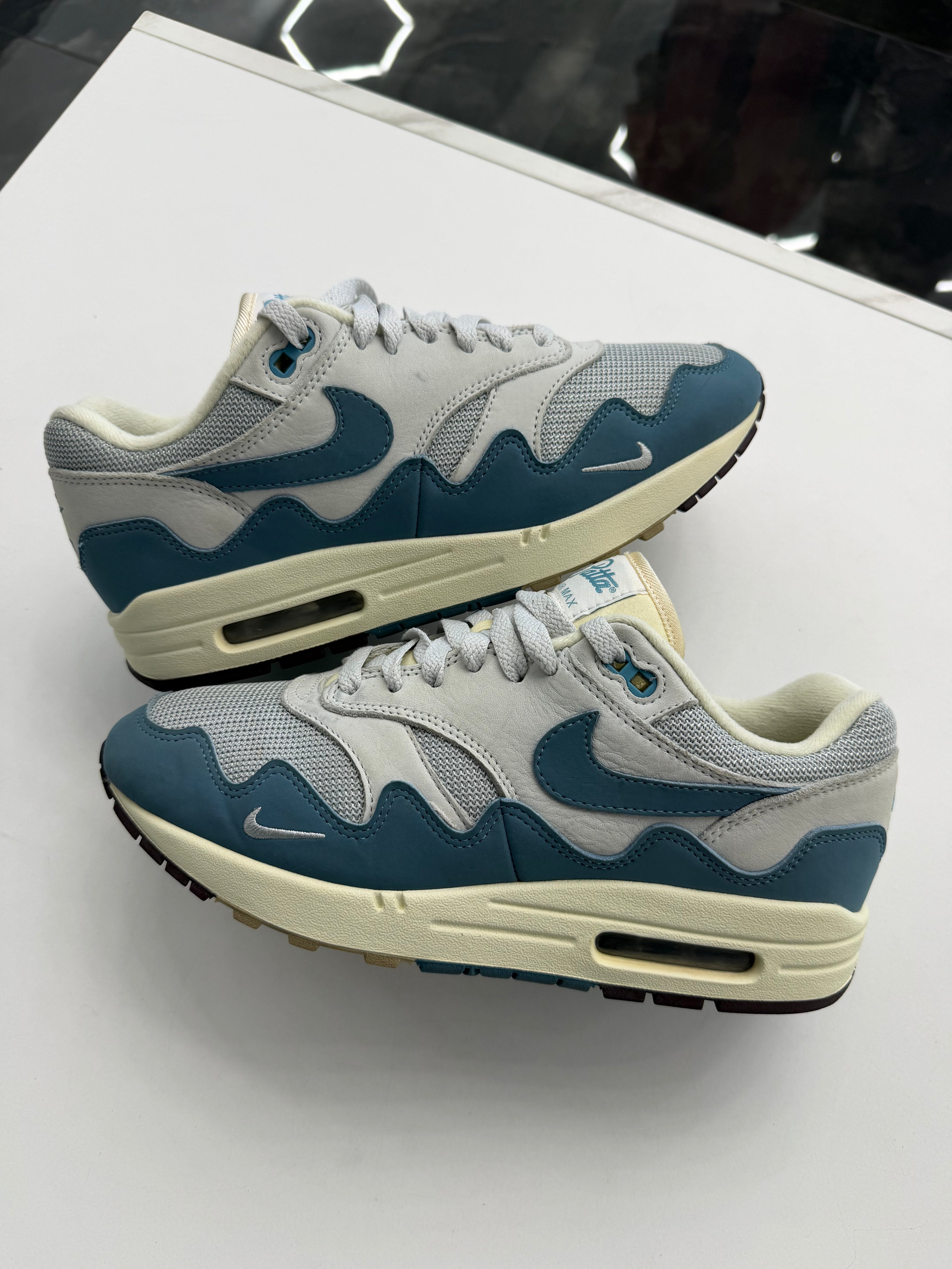 Patta x Nike Air Max 1 'Noise Aqua' (NO BOX)