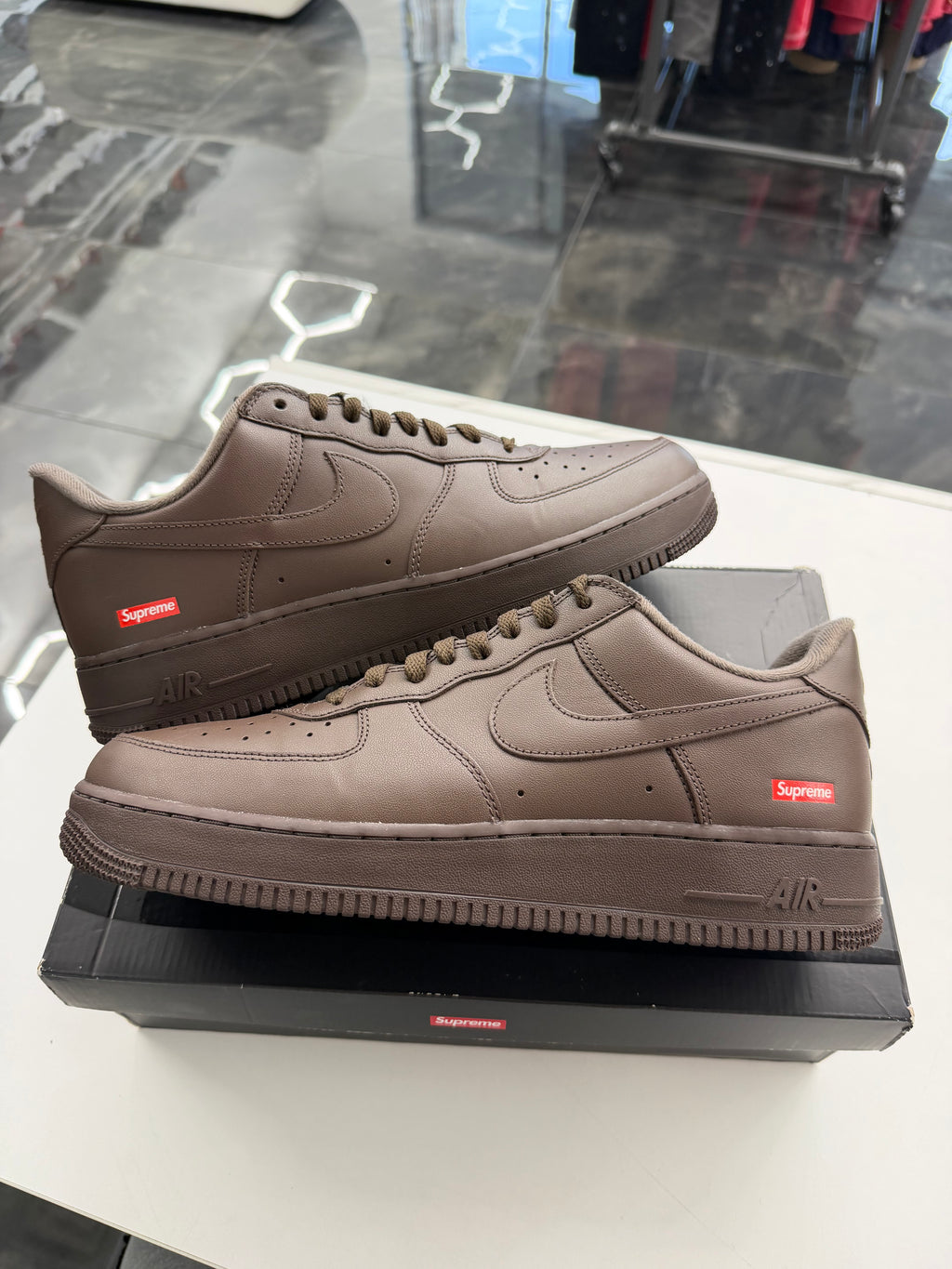 Nike Air Force 1 Low Supreme Baroque Brown