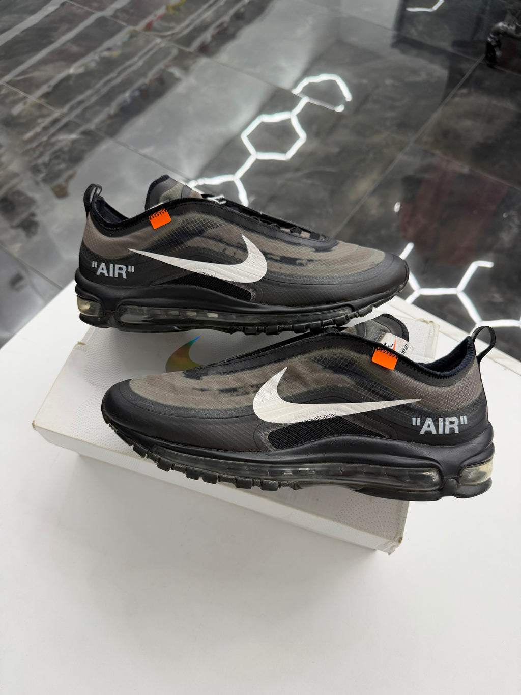 Nike Air Max 97 Off-White black (REPLACEMENT BOX)