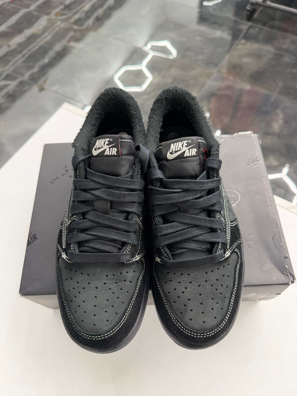 Jordan 1 Retro Low OG SP Travis Scott Black Phantom
