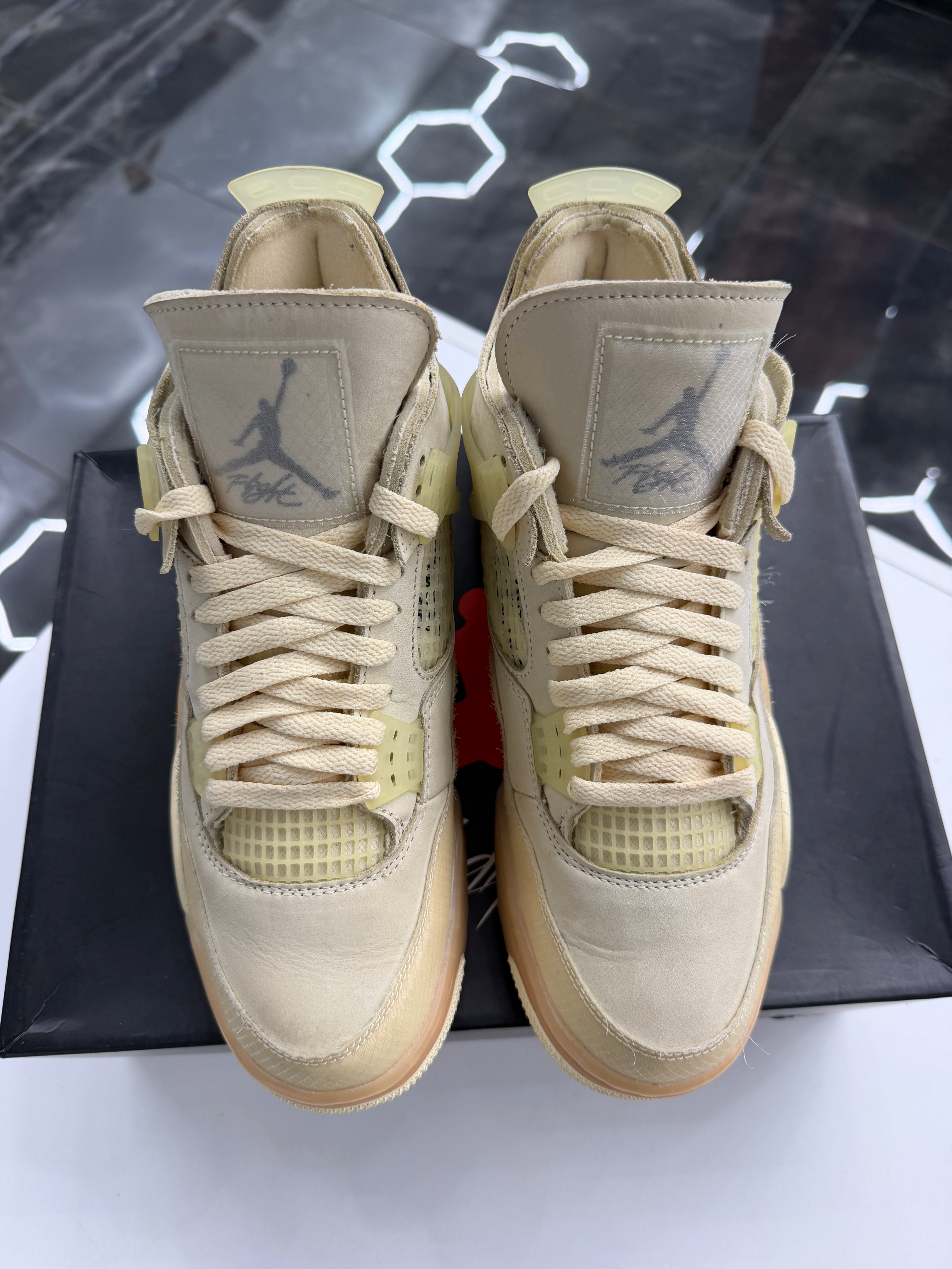 Jordan 4 Retro Off-White Sail (Women’s)
