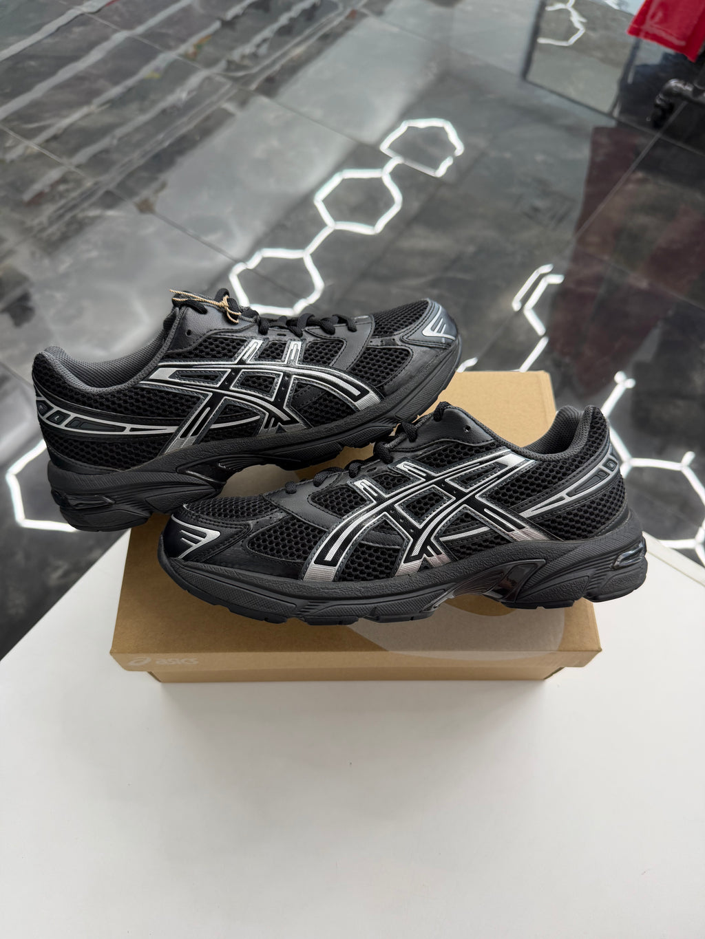 ASICS Gel-1130 Black Pure Silver