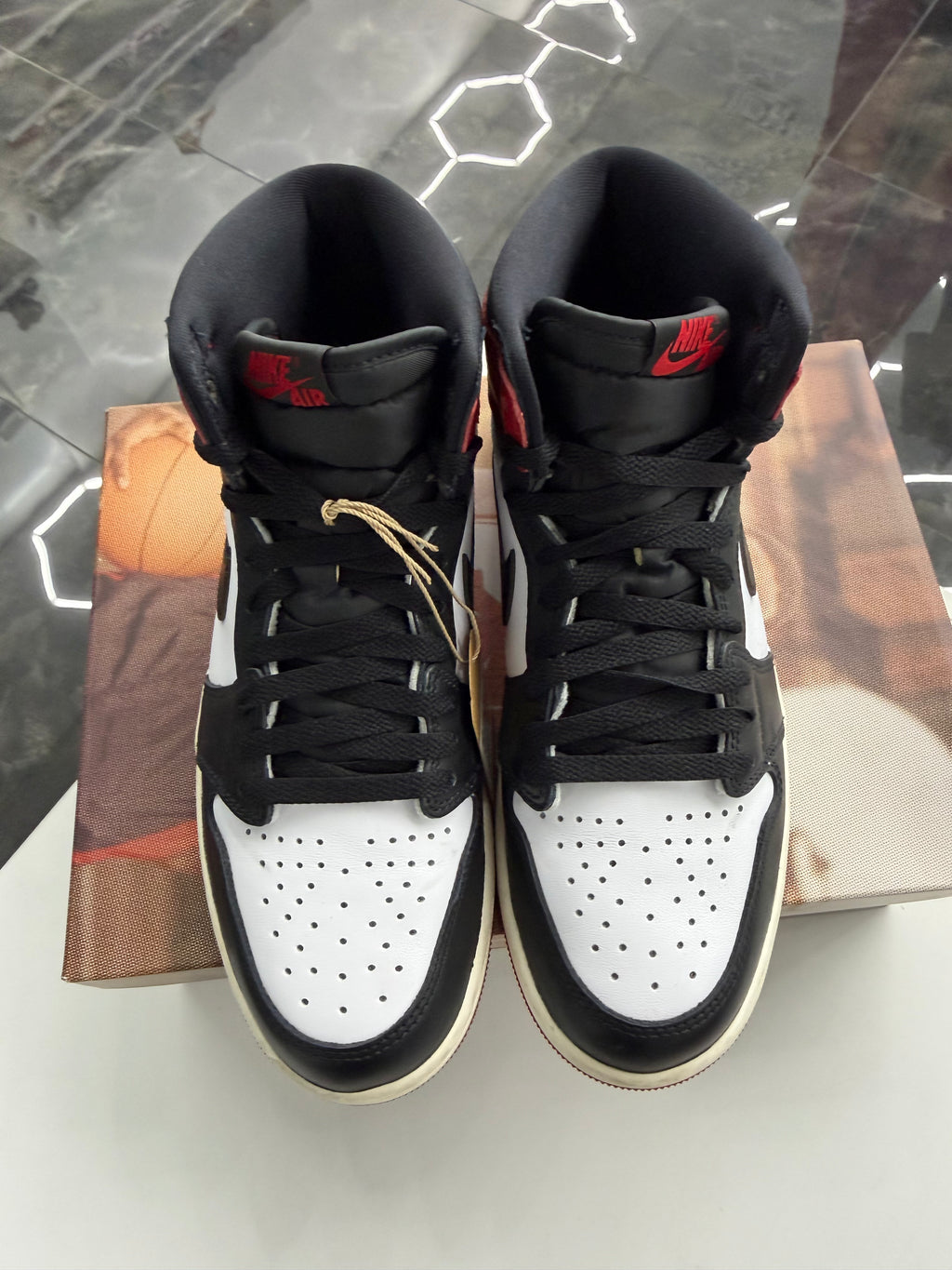 Jordan 1 Retro High OG Black Toe Reimagined