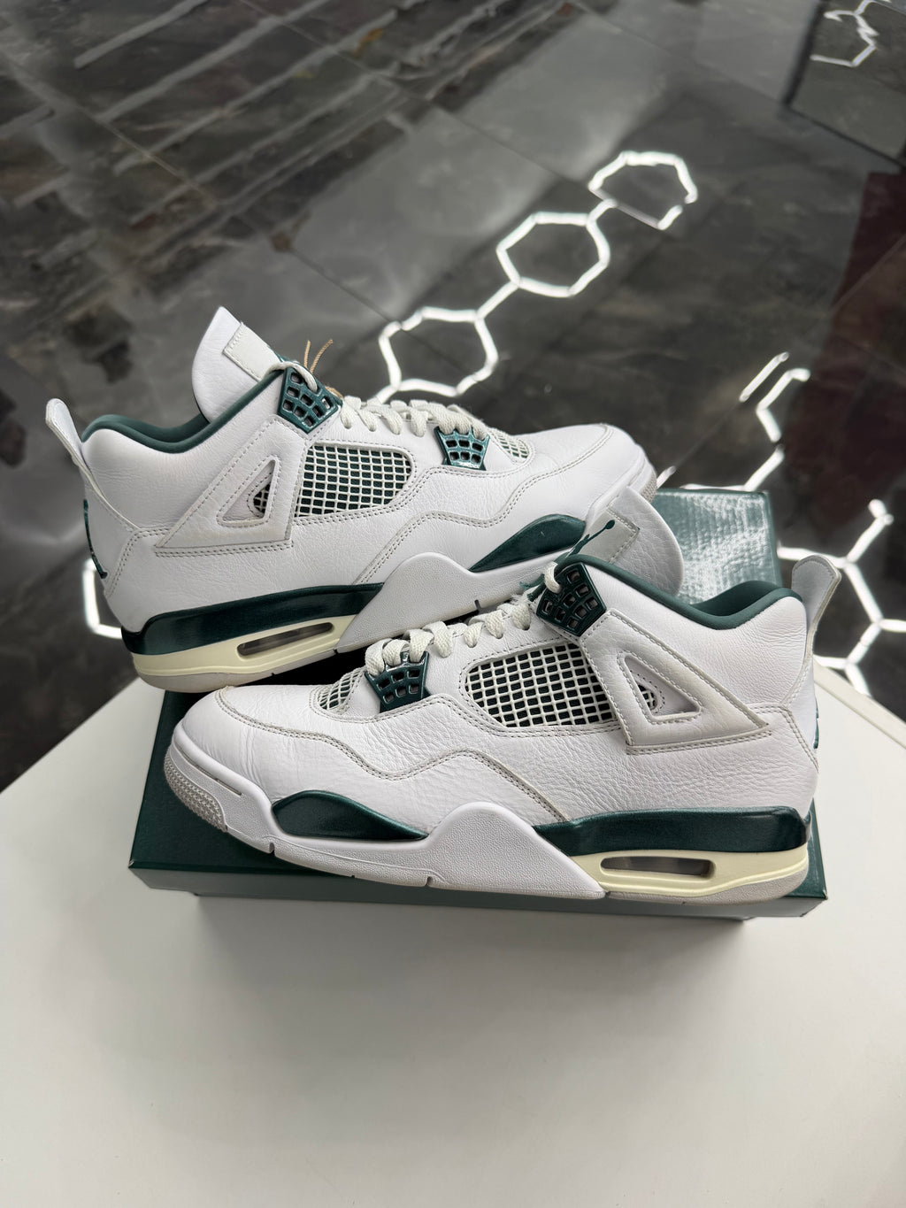 Jordan 4 Retro Oxidized Green