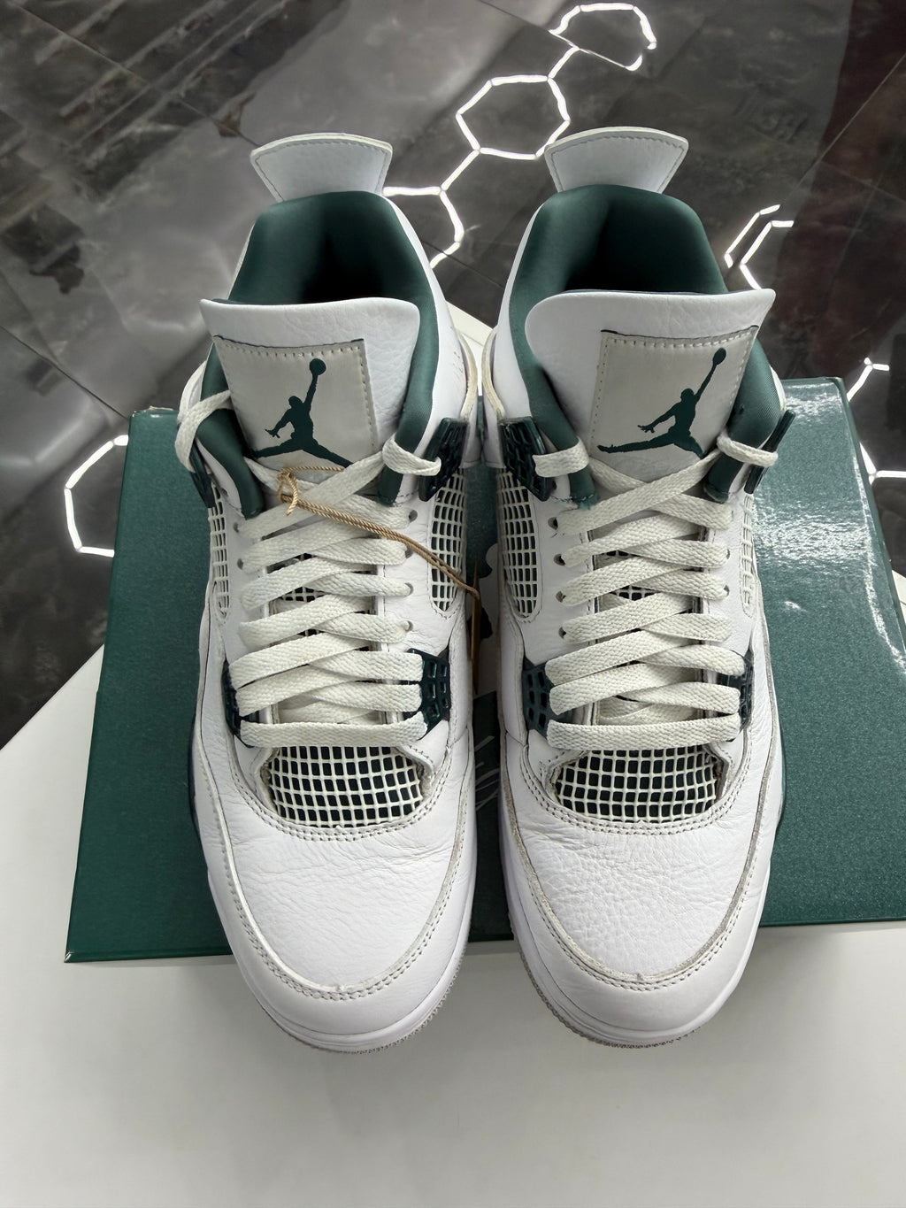 Jordan 4 Retro Oxidized Green