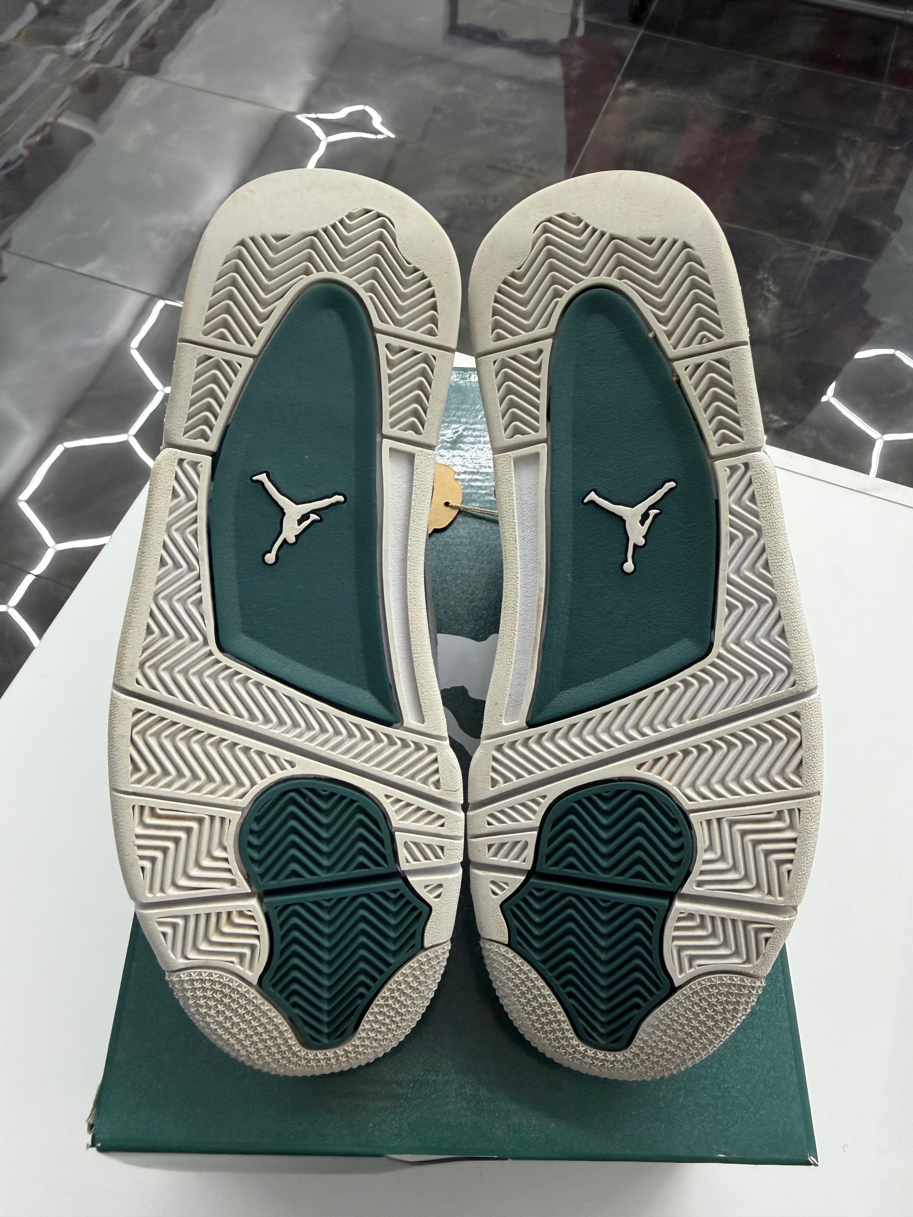 Jordan 4 Retro Oxidized Green