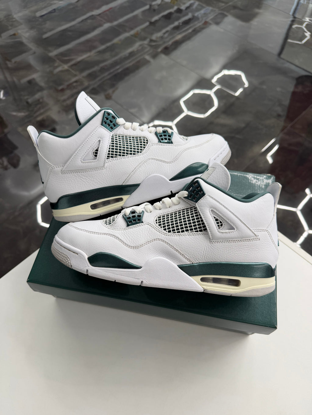 Jordan 4 Retro Oxidized Green