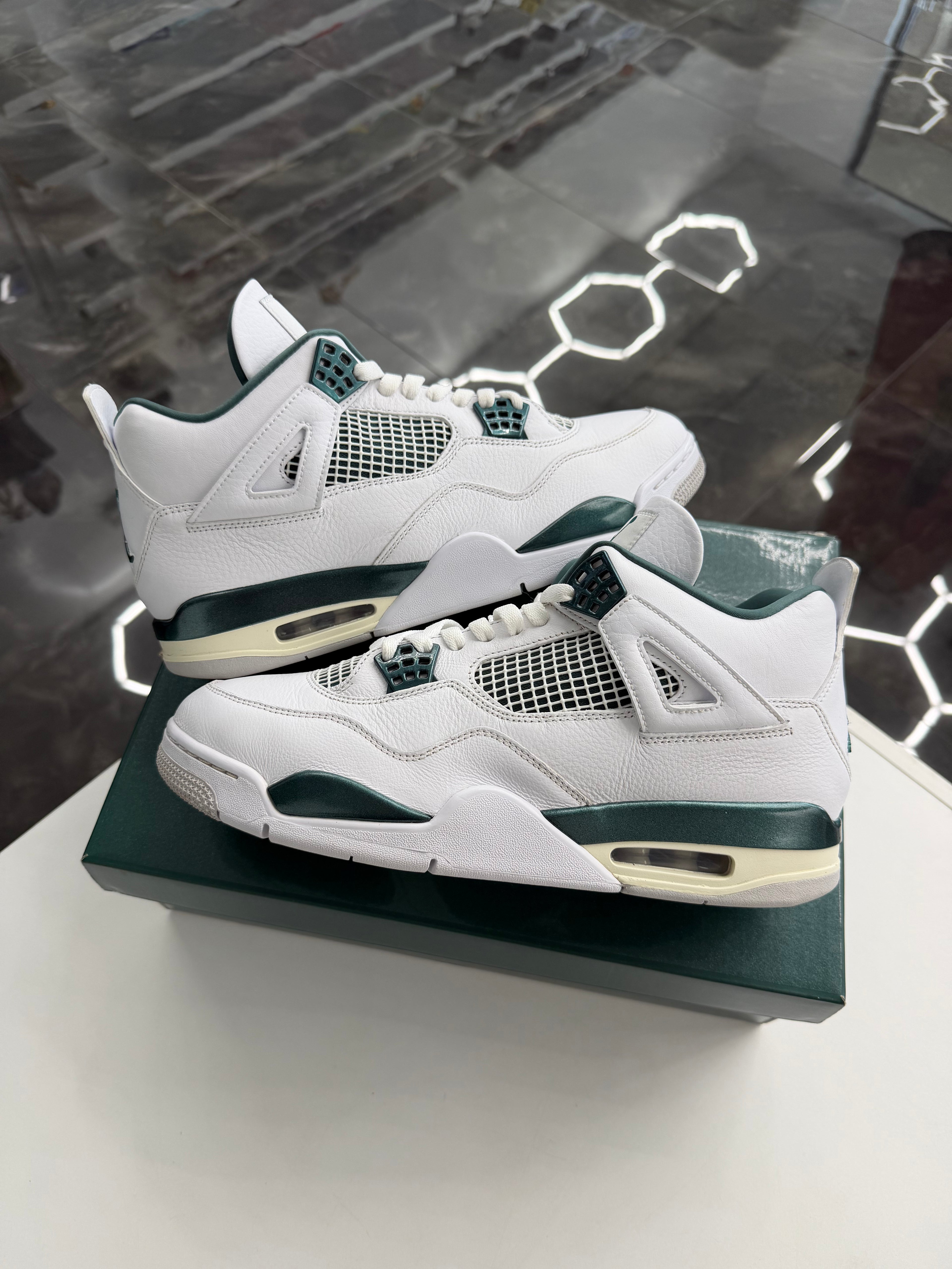 Jordan 4 Retro Oxidized Green