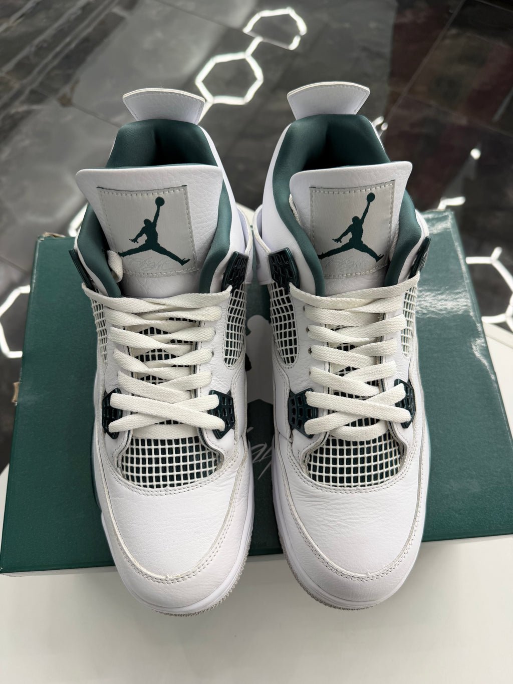 Jordan 4 Retro Oxidized Green