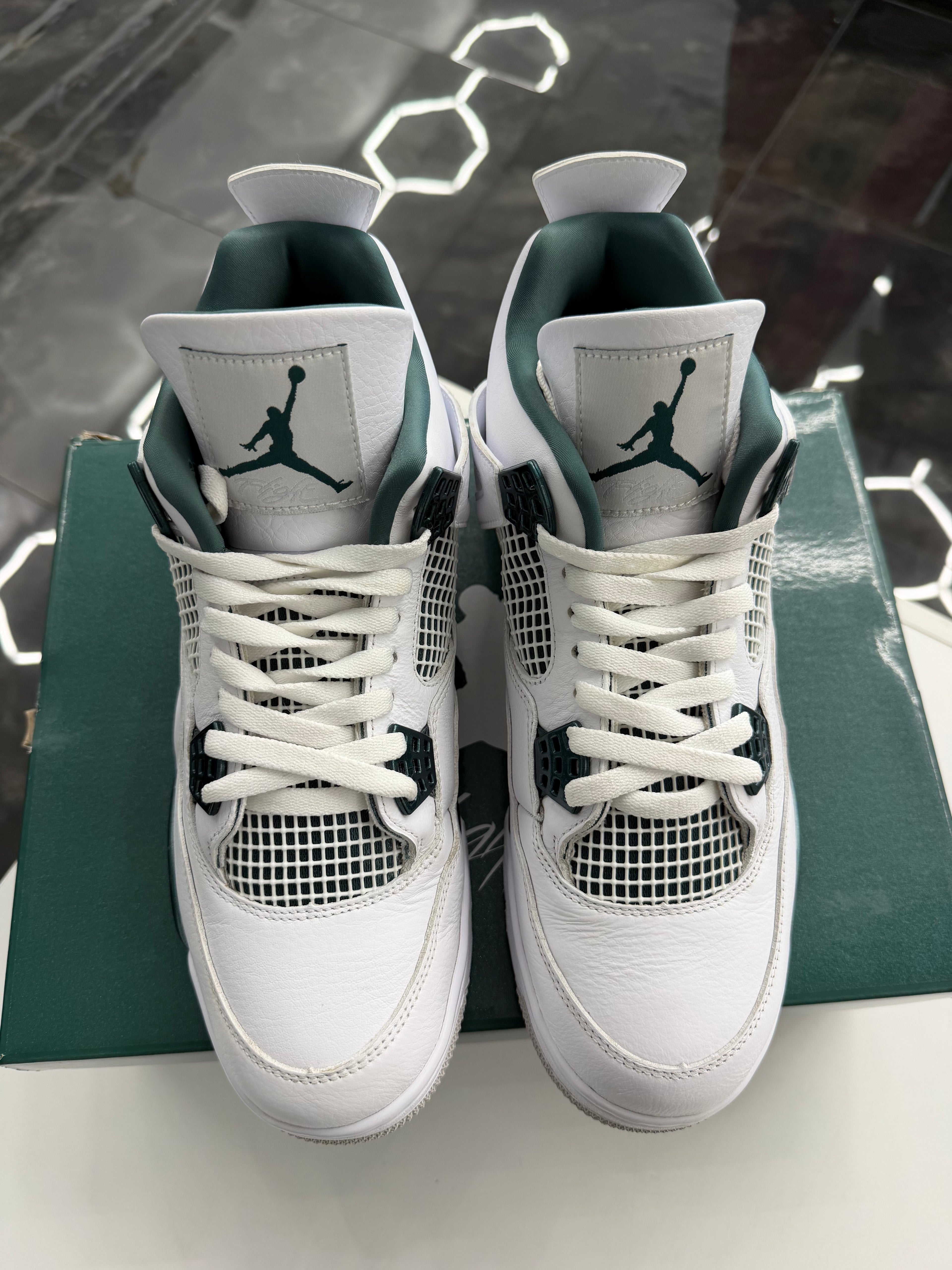 Jordan 4 Retro Oxidized Green