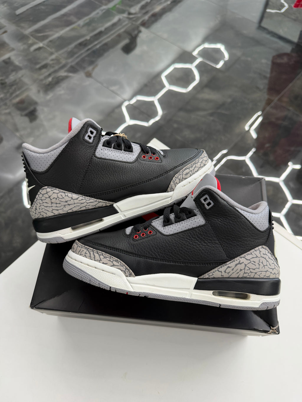Jordan 3 Retro Black Cement (2024) (GS)