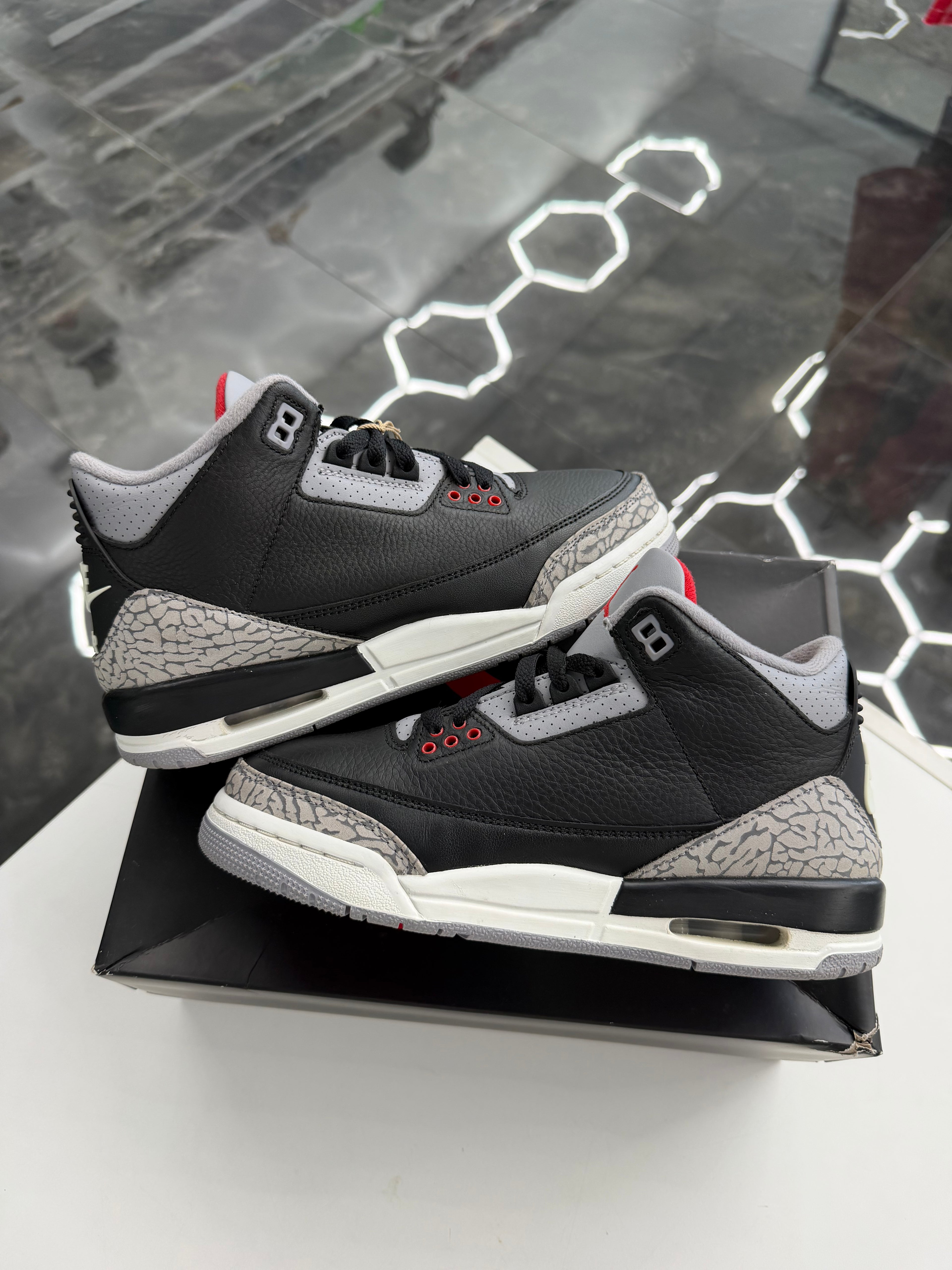 Jordan 3 Retro Black Cement (2024) (GS)