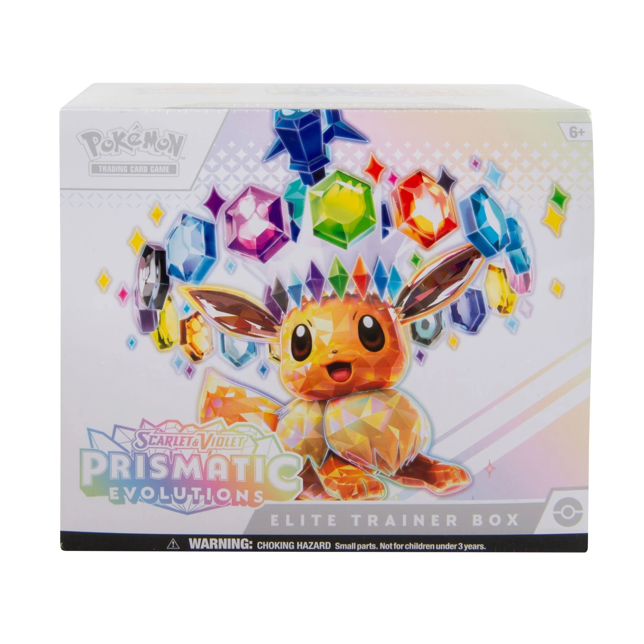 Pokémon TCG Scarlet & Violet—Prismatic Evolutions Elite Trainer Box.