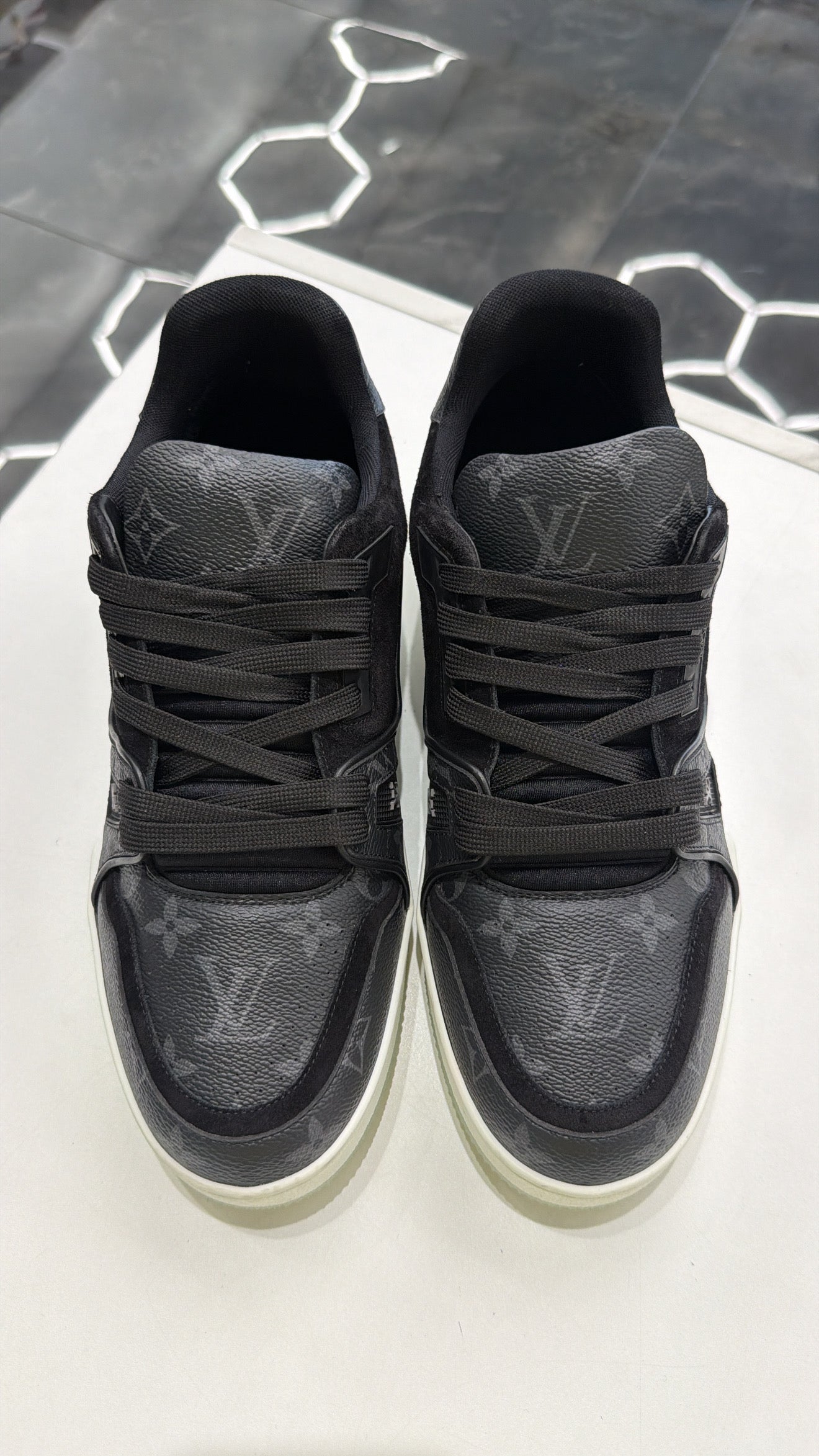 Louis Vuitton Trainer Low 'Black Monogram'