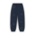 Denim tears mono cotton wreath sweatpants navy