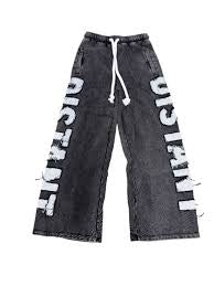 Distant studios sweatpants grey (SIZES FIT BIG)