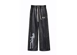 Fine britches black crystal sweatpants