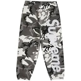 Supreme satin appliqué sweatpants