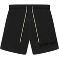 Essentials fear of god shorts jet black
