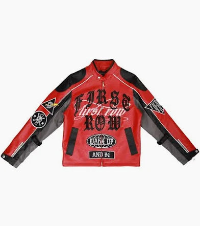 First Row Wake Up and Be Fierce Racing Jacket